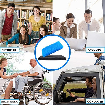 Ergoblue™ - Alivio y comodidad ortopédica para horas sentado