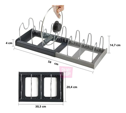 Rack Organizador De Ollas