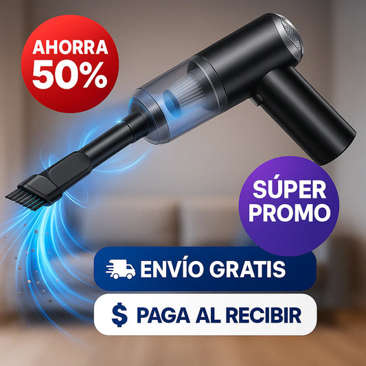 AspiraGO™- Succión de Alta Potencia - Elimina polvo y suciedad en una sola pasada