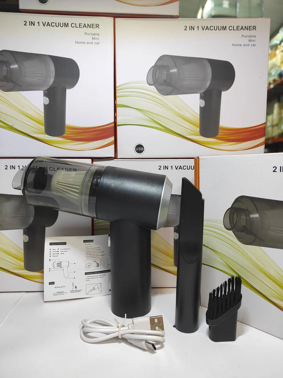 AspiraGO™- Succión de Alta Potencia - Elimina polvo y suciedad en una sola pasada