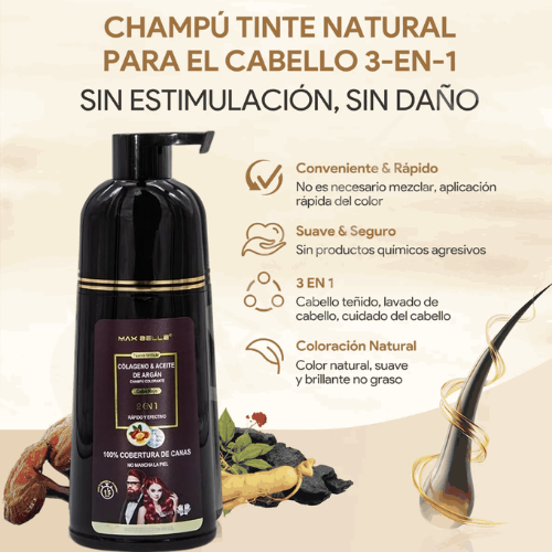 Shampoo CanasOFF™ - Recupera el aspecto joven y saludable de tu cabello