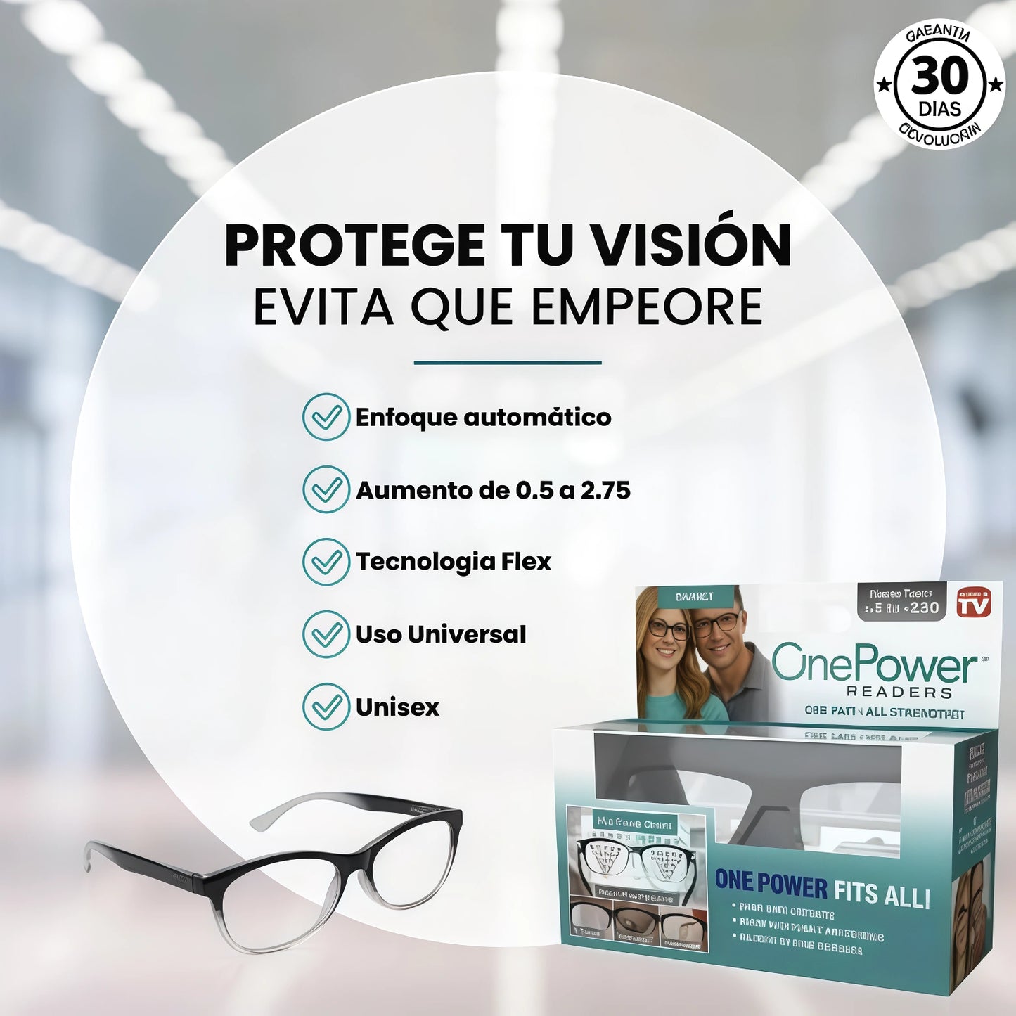 Lentes One Smart™ - Enfoque todo en uno