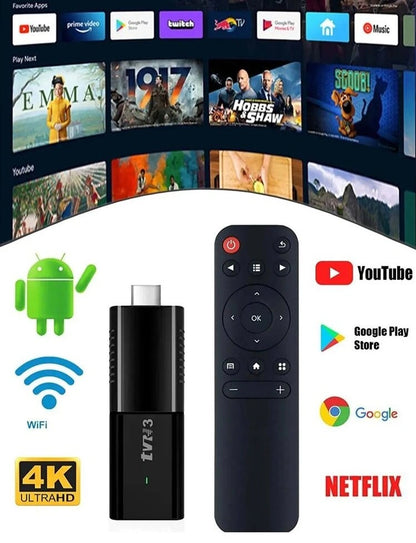 TV Stick 4k - Desbloquea TV ilimitada